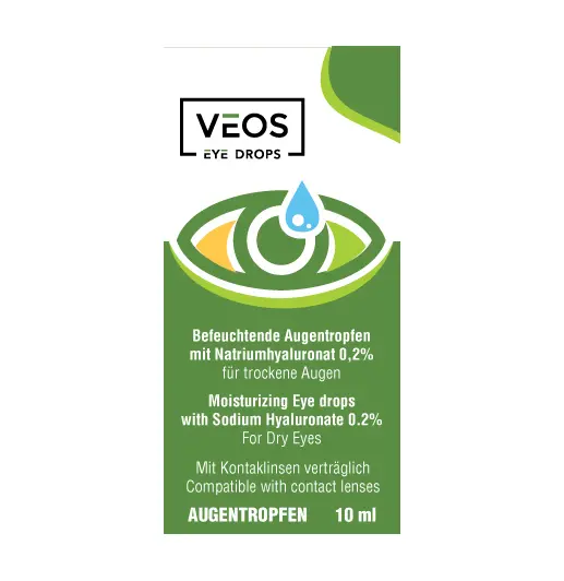 VEOS Eye Drops Moisturizing Eye drops with Sodium Hyaluronate 0.2 For Dry Eyes VEOS Eye Drops Moisturizing Eye drops with Sodium Hyaluronate 0.2 For Dry Eyes